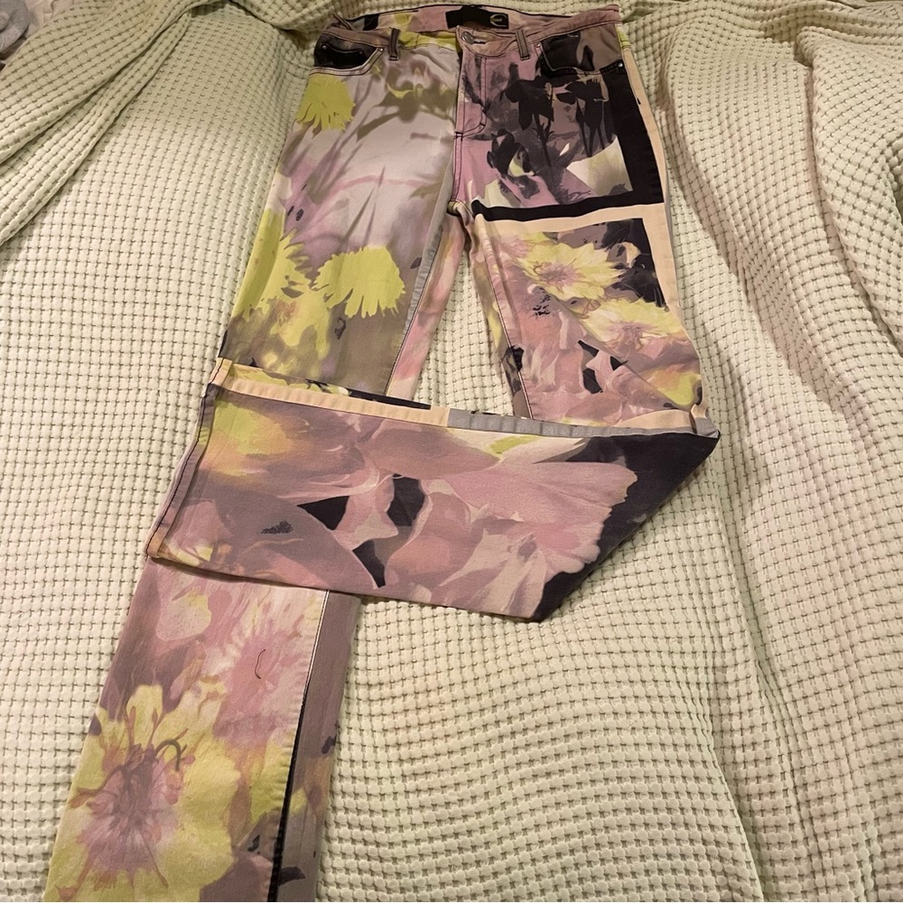 Just Cavalli Printed Jeans